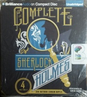 The Complete Sherlock Holmes written by Arthur Conan Doyle performed by Simon Vance on CD (Unabridged)